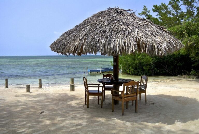 Jamaica beach sunbed