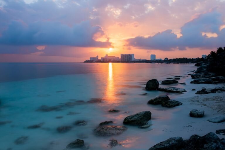 Cancun sunset