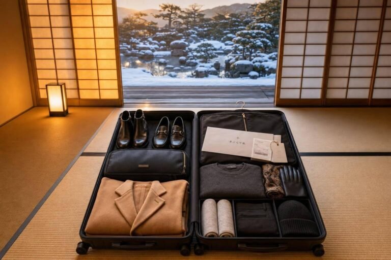 Japan Winter Packing List for Luxury Trips